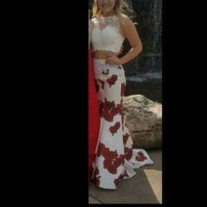 Floral prom dress